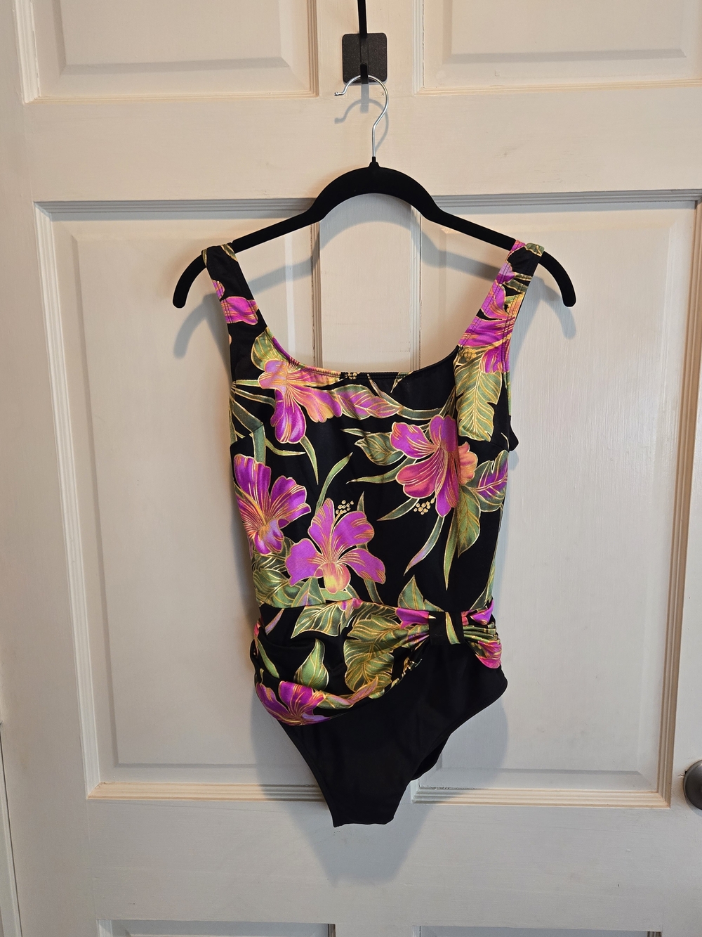 Longitude Vintage Black One-Piece Swimsuit